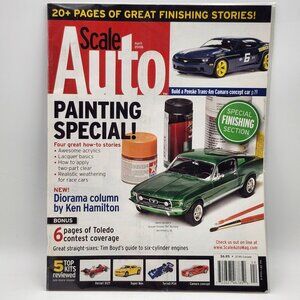 Scale Auto Magazine April 2008 Painting Special Penske Trans-Am Camaro